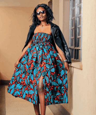 Two In One Fancy Mauwa Dress