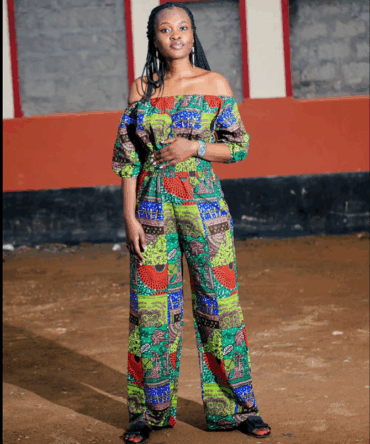 Off Shoulder Jumpsuit